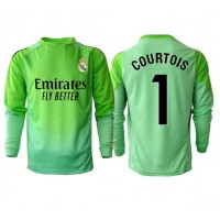 Pánský Fotbalový dres Real Madrid Thibaut Courtois #1 Brankářské 2025-26 Venkovní Dlouhý Rukáv